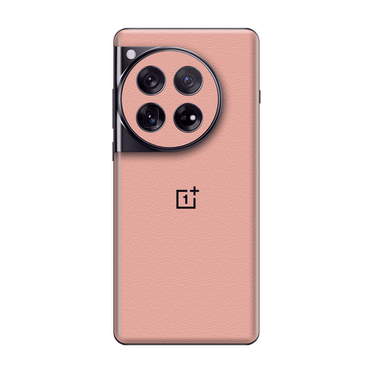 OnePlus 12 Luxuria Soft Pink 3D Textured Skin Wrap Sticker Decal Cover Protector by QSKINZ | qskinz.com