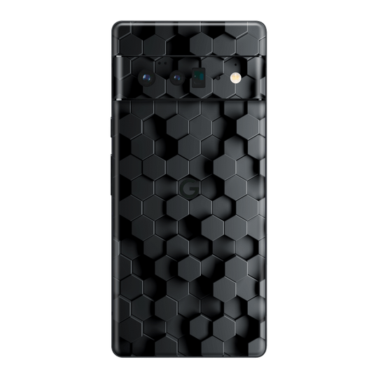 Google Pixel 6 Pro Print Printed Custom SIGNATURE Hexagonal Reaction Skin Wrap Sticker Decal Cover Protector by EasySkinz | EasySkinz.com