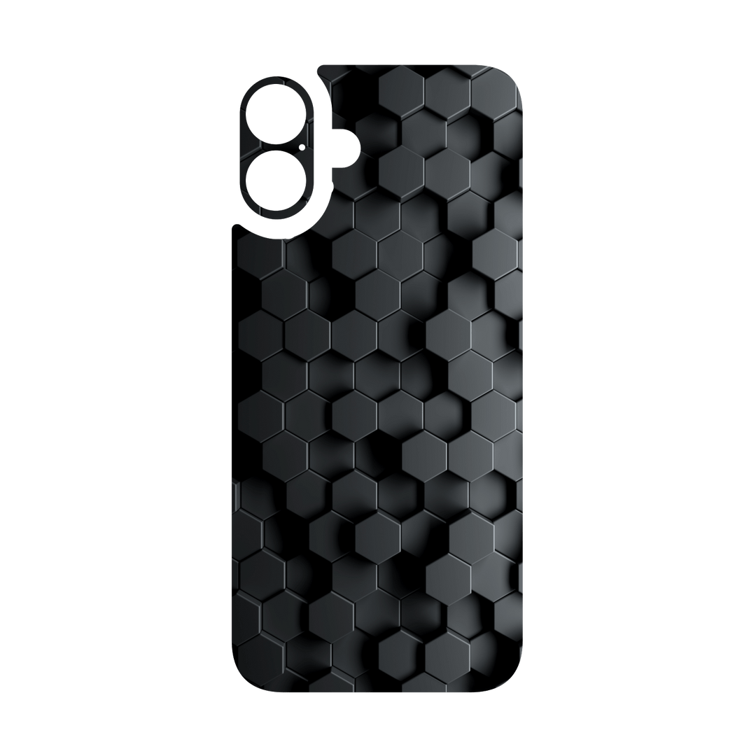 iPhone 16 Plus Qcaze - SIGNATURE Hexagonal Reaction (Case + Skin Kit)