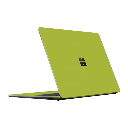 Microsoft Surface Laptop Go 3 Luxuria Lime Green Matt 3D Textured Skin Wrap Sticker Decal Cover Protector by EasySkinz | EasySkinz.com