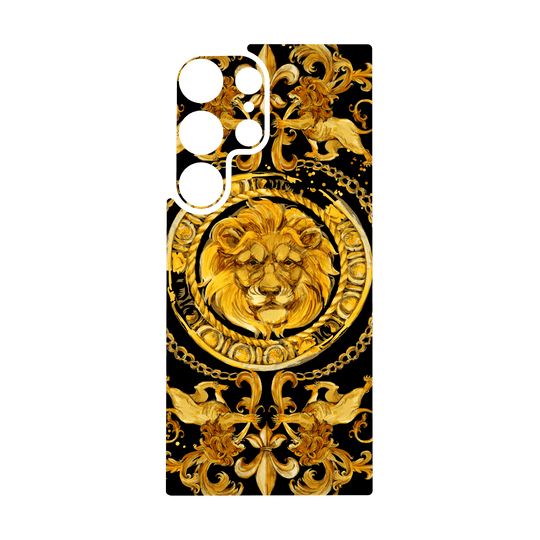 Galaxy S24 ULTRA Qcaze - SIGNATURE Baroque Gold Ornaments (Case + Skin Kit)
