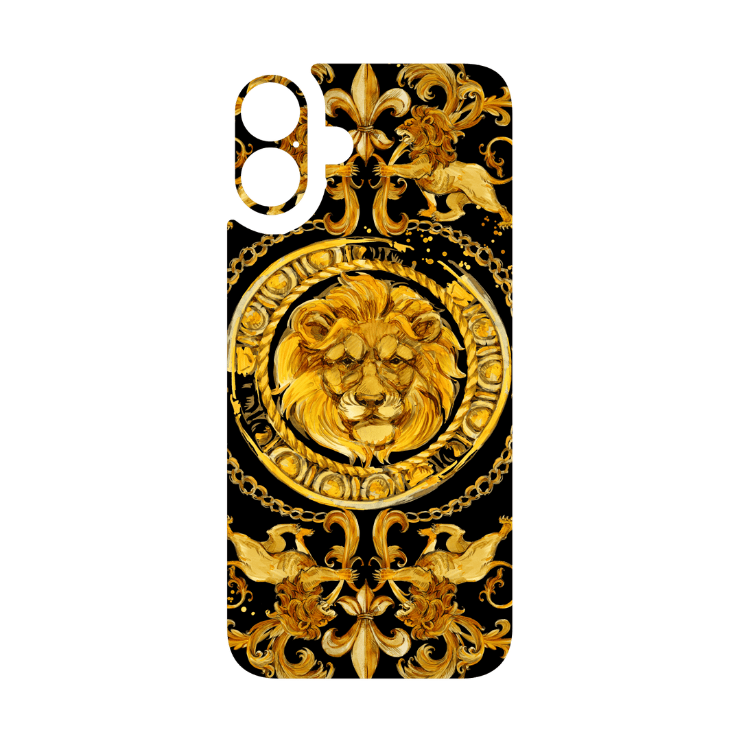 iPhone 16 Plus Qcaze - SIGNATURE Baroque Gold Ornaments (Case + Skin Kit)