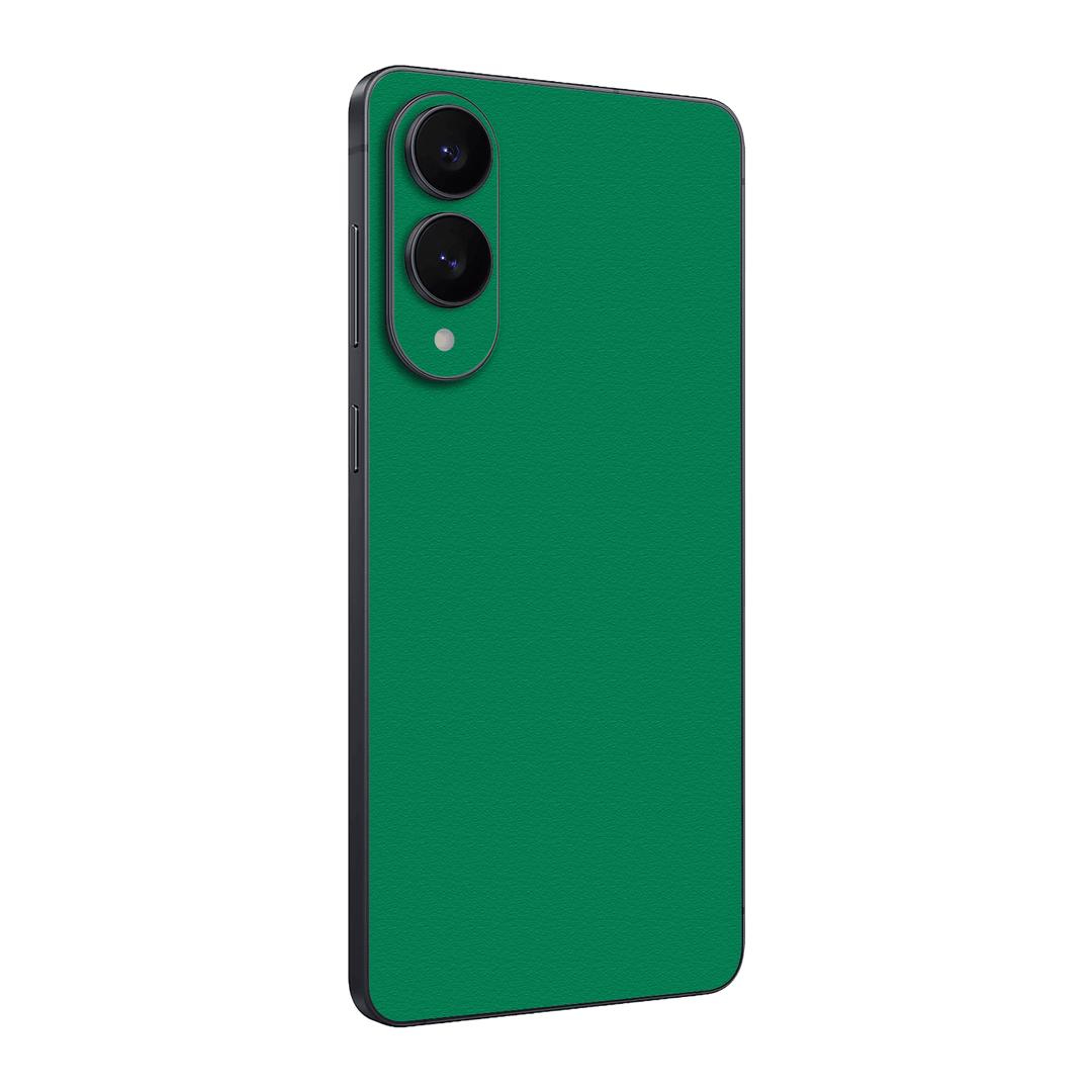 Samsung Galaxy S25 EDGE Luxuria Veronese Green 3D Textured Skin Wrap Sticker Decal Cover Protector by QSKINZ | qskinz.com
