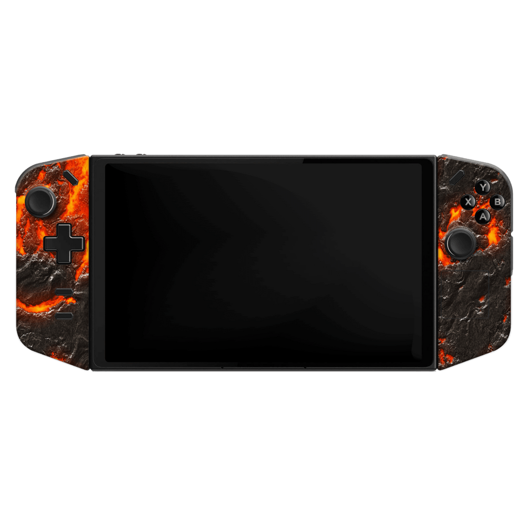 Lenovo Legion Go Print Printed Custom SIGNATURE Magma Lava Skin Wrap Sticker Decal Cover Protector by EasySkinz | EasySkinz.com