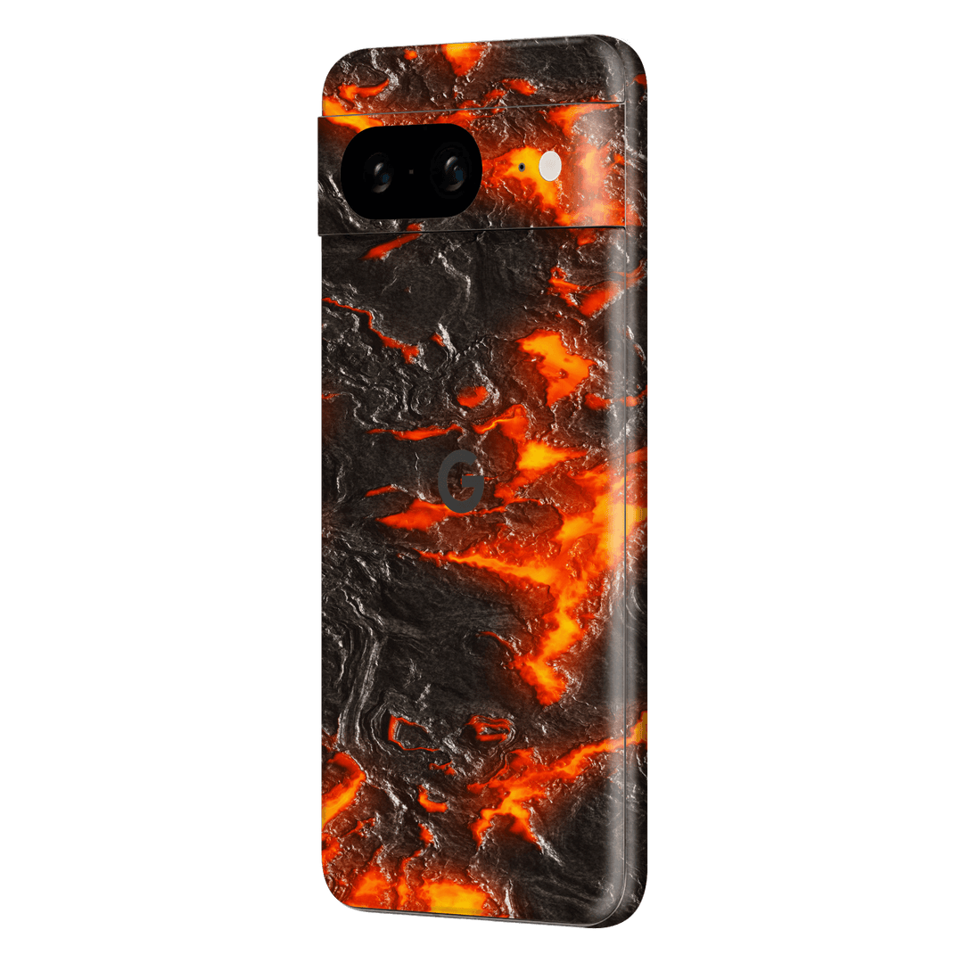 Google Pixel 8 (2023) Print Printed Custom SIGNATURE Magma Lava Skin Wrap Sticker Decal Cover Protector by EasySkinz | EasySkinz.com