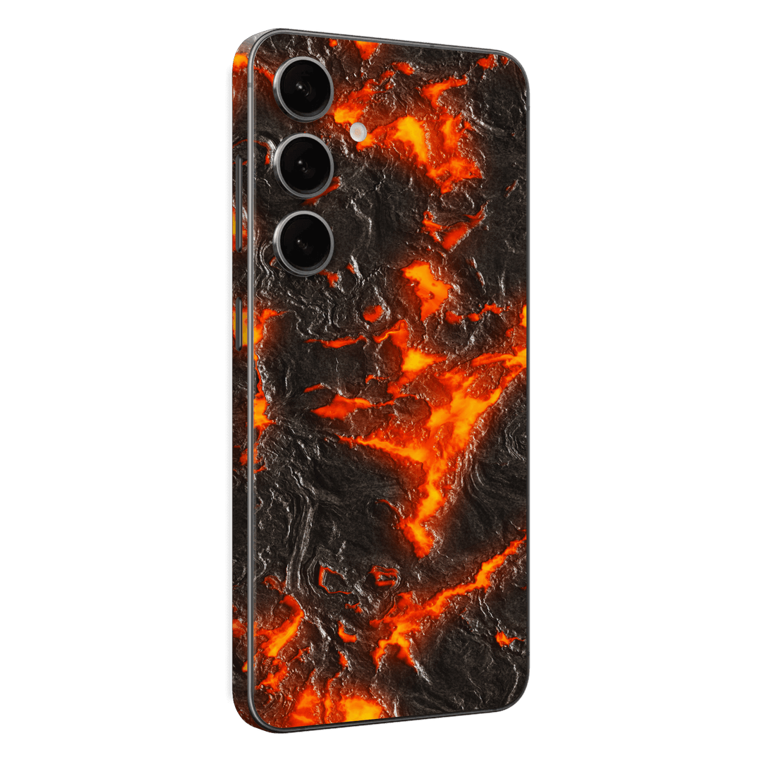 Samsung Galaxy S24+ PLUS Print Printed Custom SIGNATURE Magma Lava Skin Wrap Sticker Decal Cover Protector by EasySkinz | EasySkinz.com