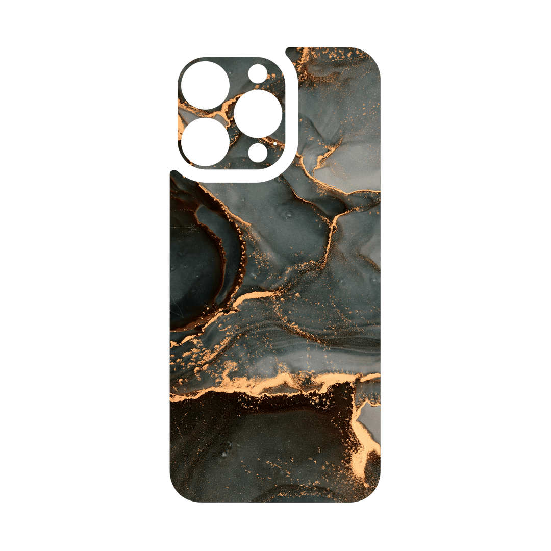 iPhone 16 PRO Qcaze - SIGNATURE AGATE GEODE Deep Forest (Case + Skin Kit)
