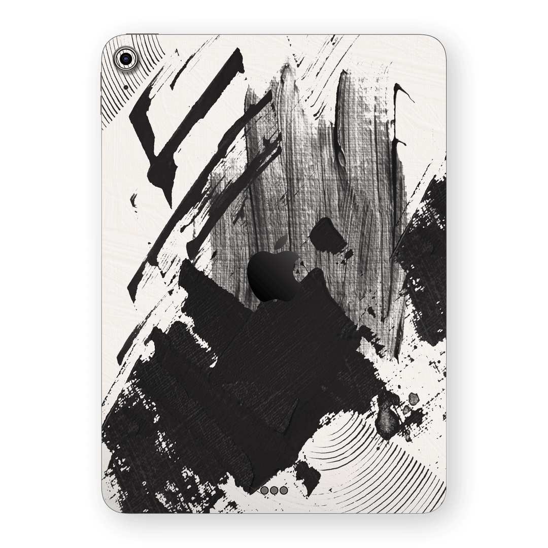iPad Air 11” (M2) Print Printed Custom SIGNATURE Black and White Madness Skin Wrap Sticker Decal Cover Protector by QSKINZ | qskinz.com