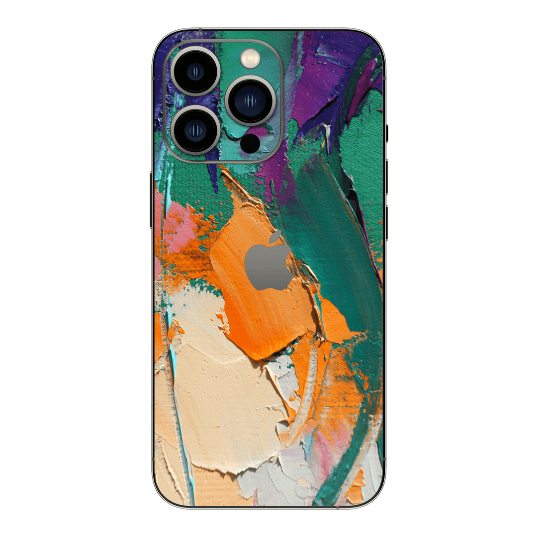 iPhone 15 Pro MAX SIGNATURE Oil Painting Fragment Skin - Premium Protective Skin Wrap Sticker Decal Cover by QSKINZ | Qskinz.com