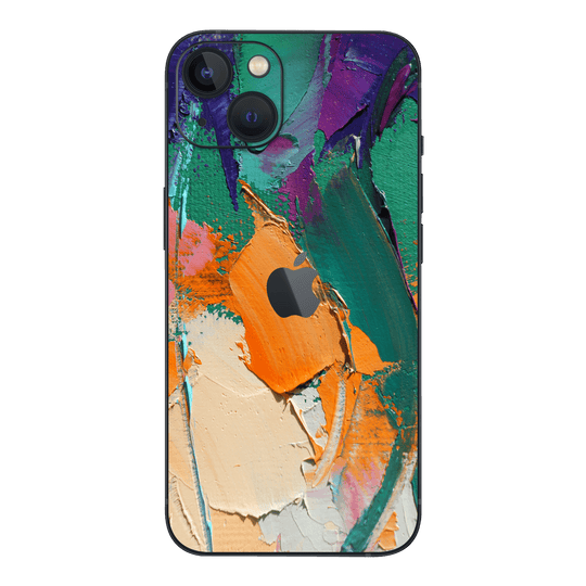 iPhone 15 Plus SIGNATURE Oil Painting Fragment Skin - Premium Protective Skin Wrap Sticker Decal Cover by QSKINZ | Qskinz.com