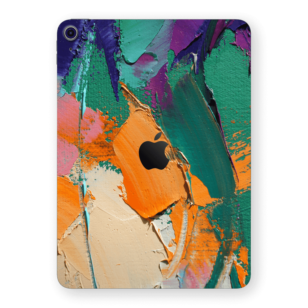 iPad 10.9” (10th Gen, 2022) Print Printed Custom SIGNATURE Oil Painting Fragment Skin Wrap Sticker Decal Cover Protector by EasySkinz | EasySkinz.com