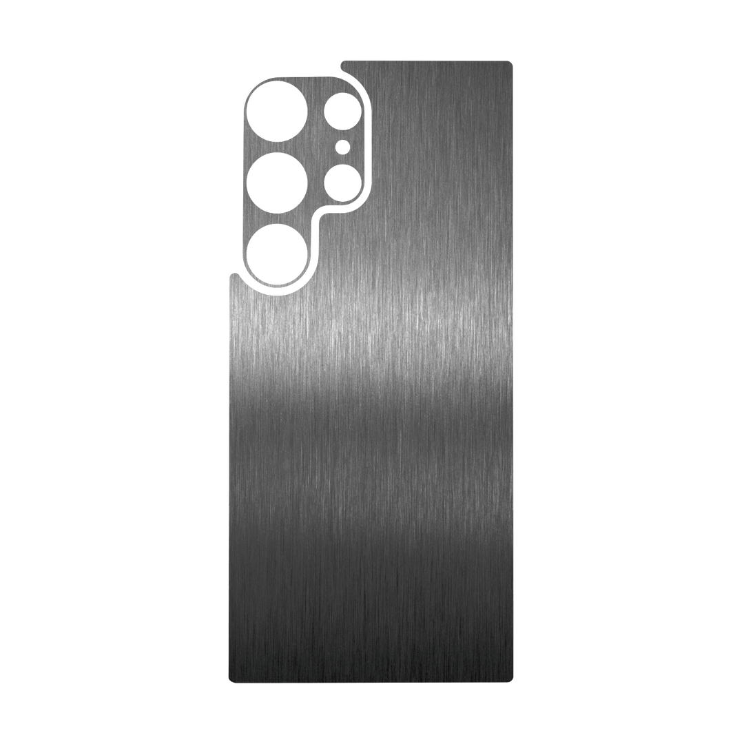 Galaxy S24 ULTRA Qcaze - BRUSHED TITANIUM Metallic (Case + Skin Kit)