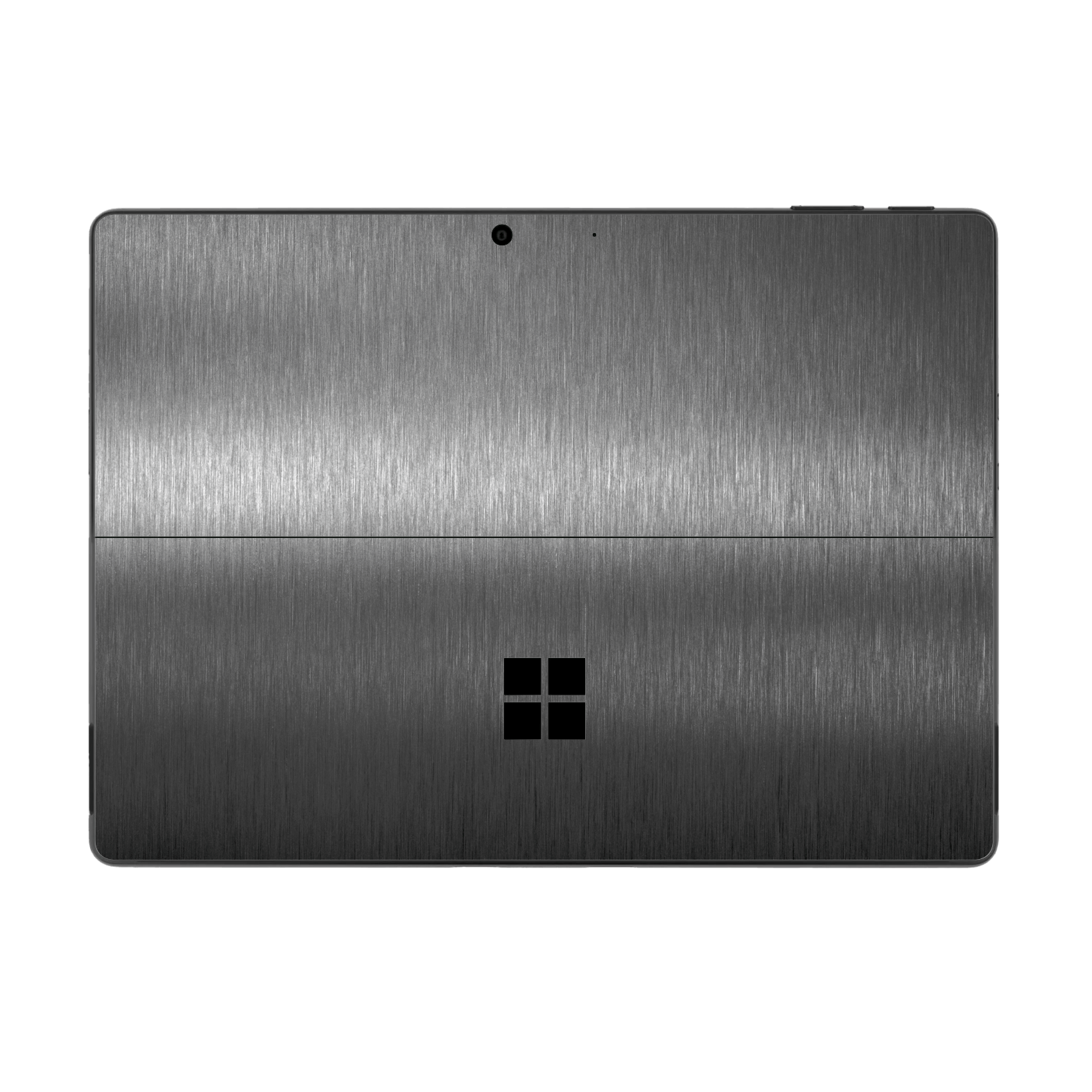 Microsoft Surface Pro 9 Brushed Metal Titanium Metallic Skin Wrap Sticker Decal Cover Protector by EasySkinz | EasySkinz.com