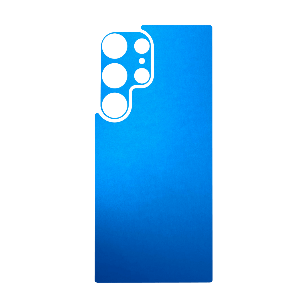 Galaxy S24 ULTRA Qcaze - SATIN BLUE Metallic (Case + Skin Kit)