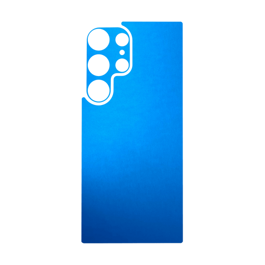 Galaxy S24 ULTRA Qcaze - SATIN BLUE Metallic (Case + Skin Kit)