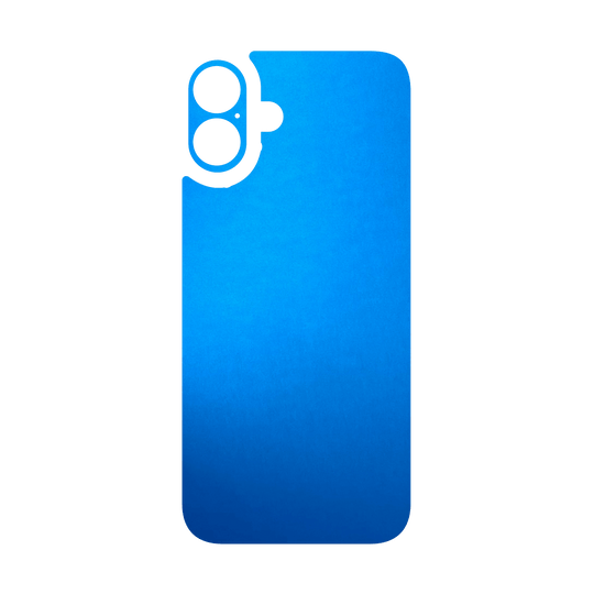 iPhone 16 Qcaze - SATIN BLUE Metallic (Case + Skin Kit)