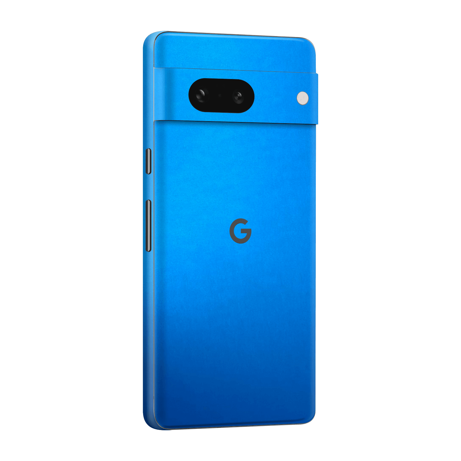 Google Pixel 7a (2023) Satin Blue Metallic Matt Matte Skin Wrap Sticker Decal Cover Protector by EasySkinz | EasySkinz.com