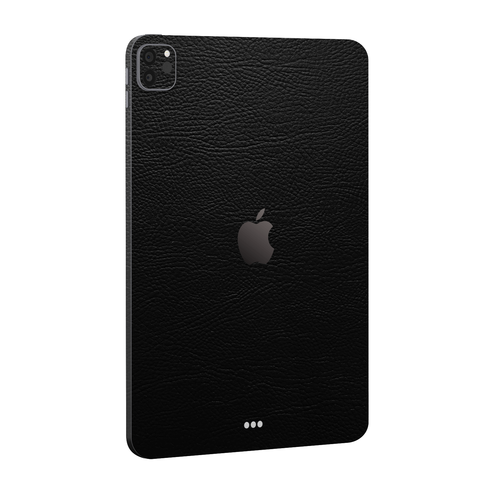 iPad PRO 12.9" (2020) Luxuria BLACK LEATHER Riders Skin Wrap Sticker Decal Cover Protector by EasySkinz | EasySkinz.com