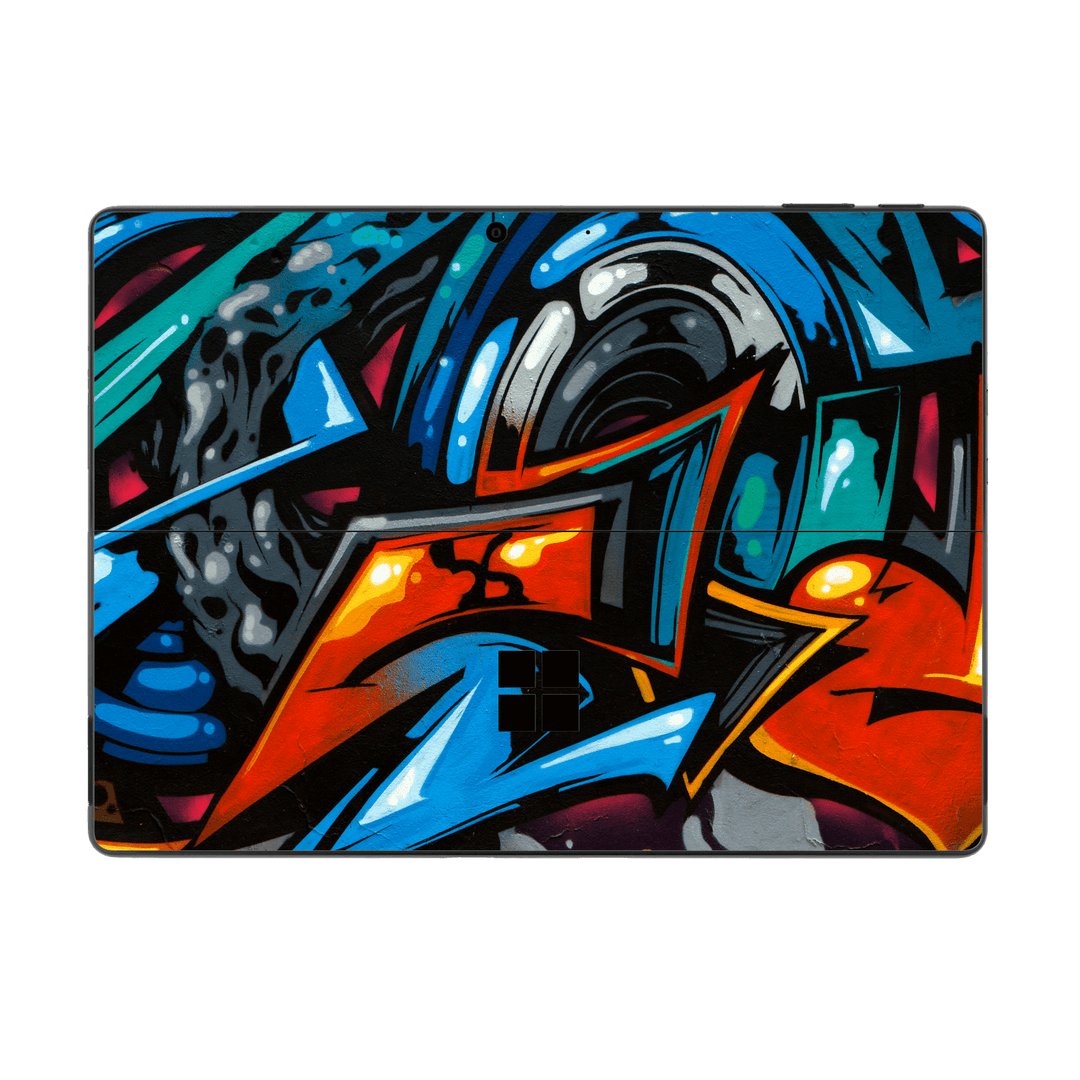 Microsoft Surface Pro 9 - Print Printed Custom SIGNATURE Street Art Graffiti Skin, Wrap, Decal, Protector, Cover by EasySkinz | EasySkinz.com