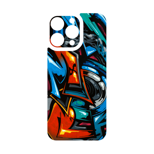 iPhone 15 Pro MAX Qcaze - SIGNATURE Street Art Graffiti (Case + Skin Kit)