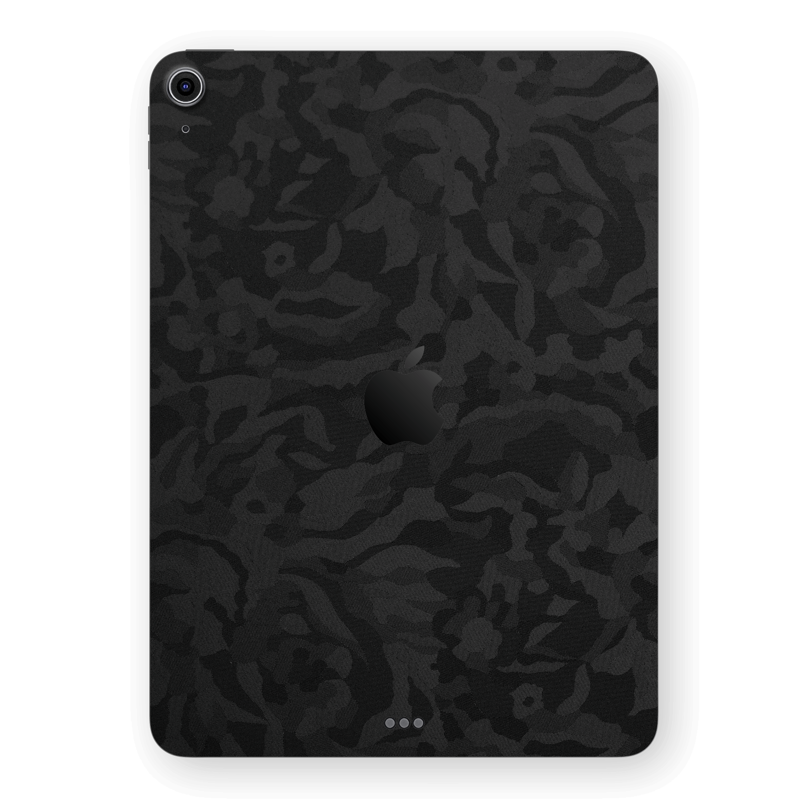 iPad Air 13” (M2) Luxuria Black 3D Textured Camo Camouflage Skin Wrap Sticker Decal Cover Protector by QSKINZ | qskinz.com