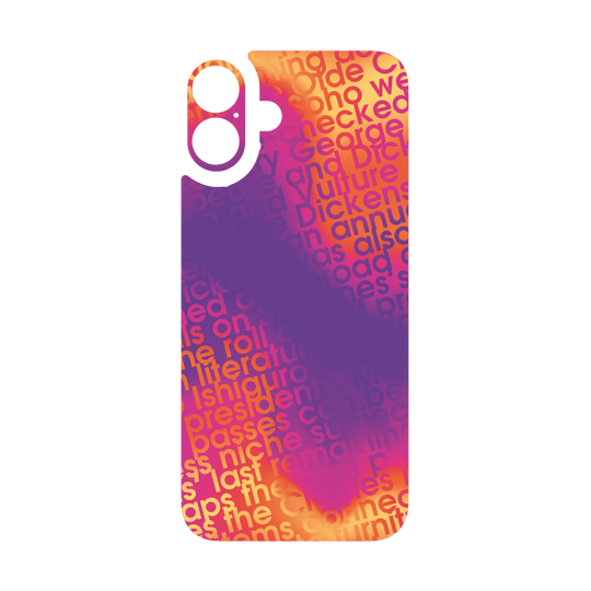 iPhone 16 Qcaze - SIGNATURE Inferno Swirl (Case + Skin Kit)