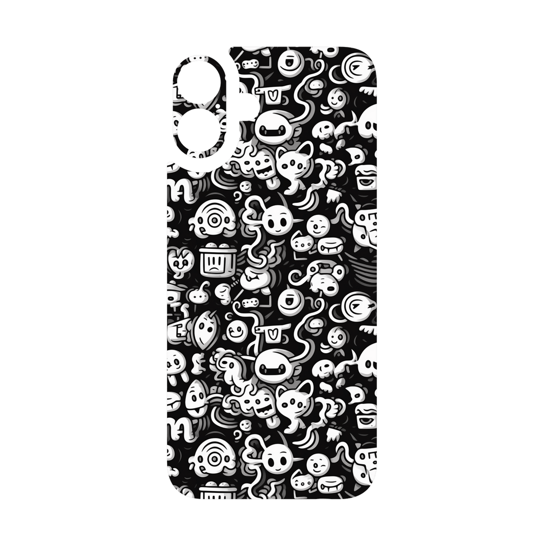 iPhone 16 Qcaze - SIGNATURE Pictogram Party (Case + Skin Kit)