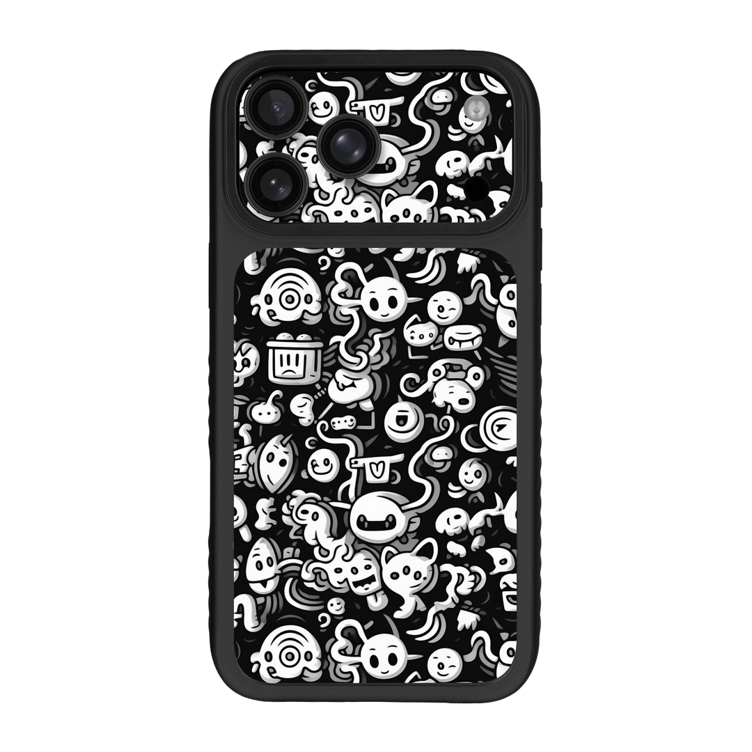 iPhone 17 Pro MAX Qcaze Fusion - Case + Skin Kit