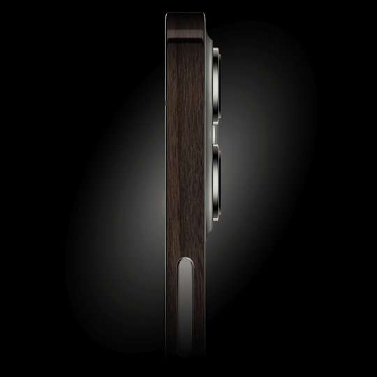 iPhone 15 LUXURIA Textured DARK WALNUT Skin