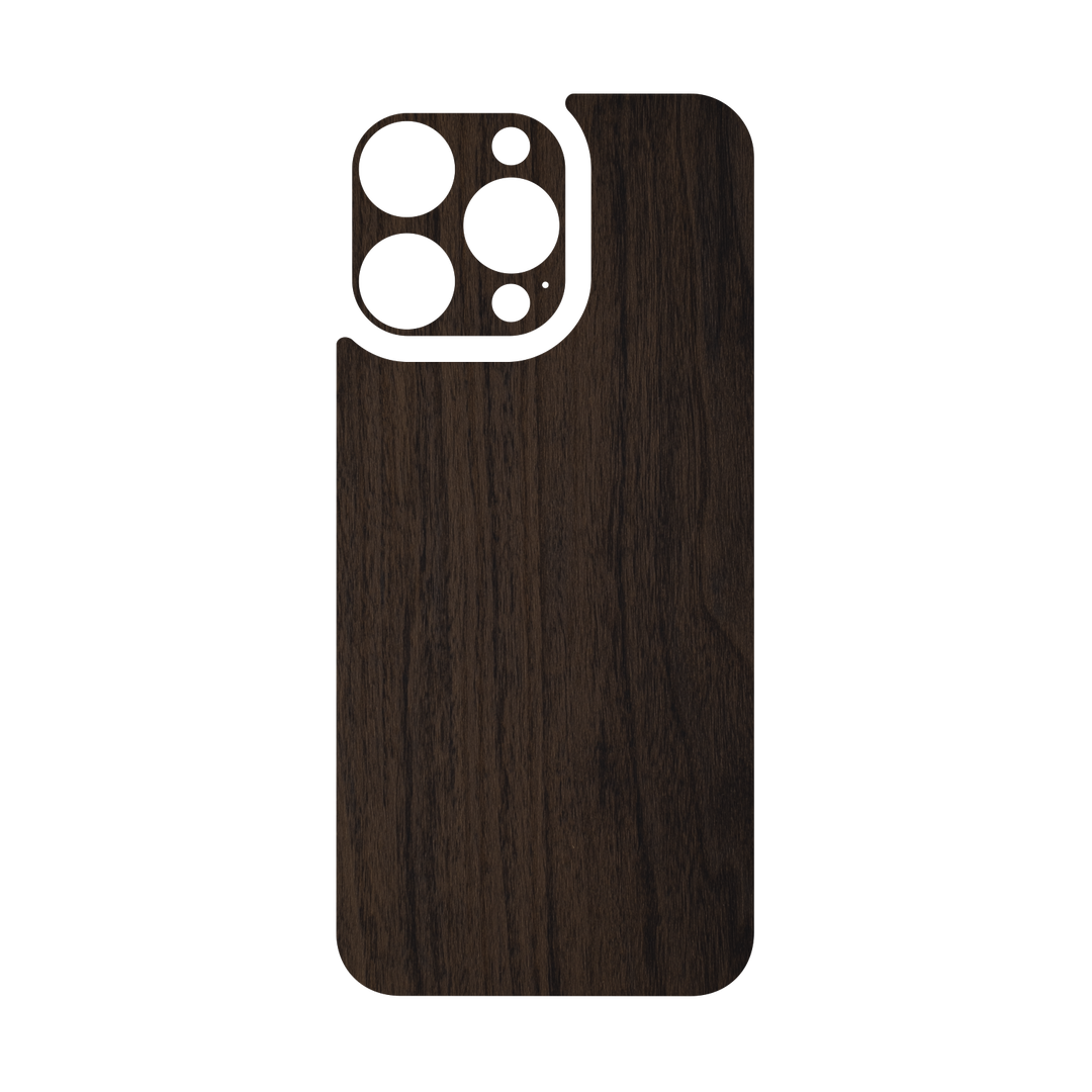 iPhone 16 Pro MAX Qcaze - LUXURIA Textured DARK WALNUT (Case + Skin Kit)