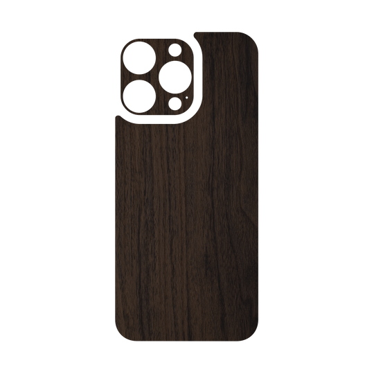 iPhone 16 Pro MAX Qcaze - LUXURIA Textured DARK WALNUT (Case + Skin Kit)