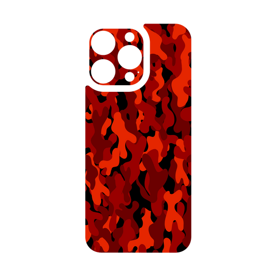 iPhone 15 Pro MAX Qcaze - SIGNATURE Fire CAMO (Case + Skin Kit)