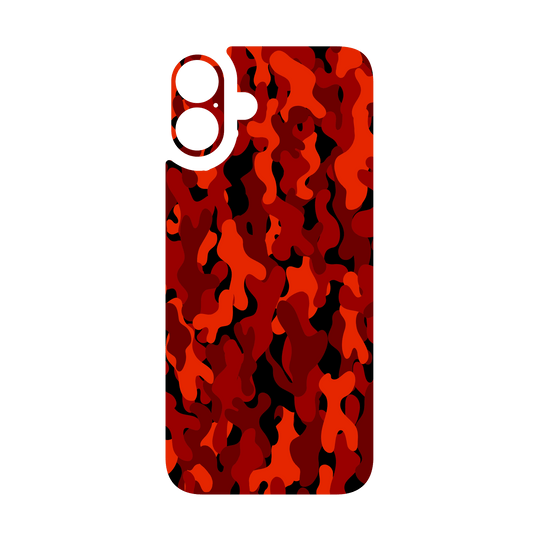 iPhone 16 Plus Qcaze - SIGNATURE Fire CAMO (Case + Skin Kit)