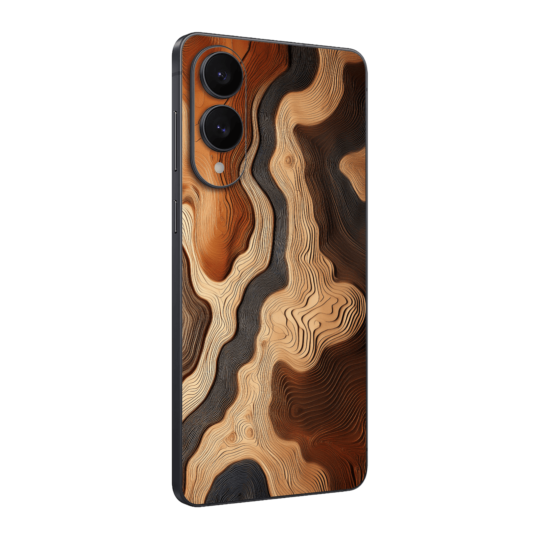 Samsung Galaxy S25 EDGE Print Printed Custom SIGNATURE Dune Écru Neutral Earth Colours Skin Wrap Sticker Decal Cover Protector by QSKINZ | QSKINZ.COM
