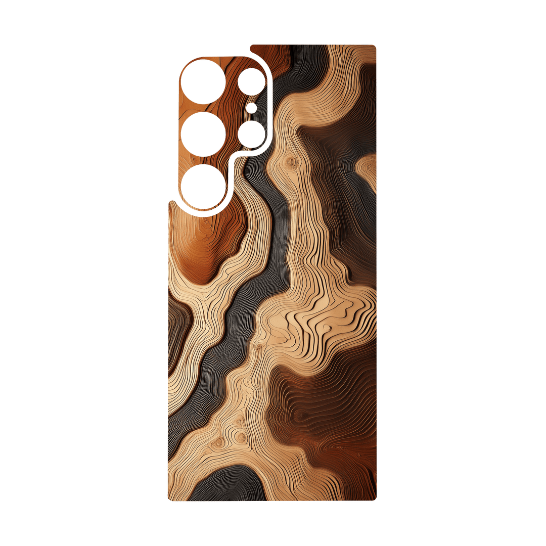 Galaxy S24 ULTRA Qcaze - SIGNATURE Dune Écru (Case + Skin Kit)