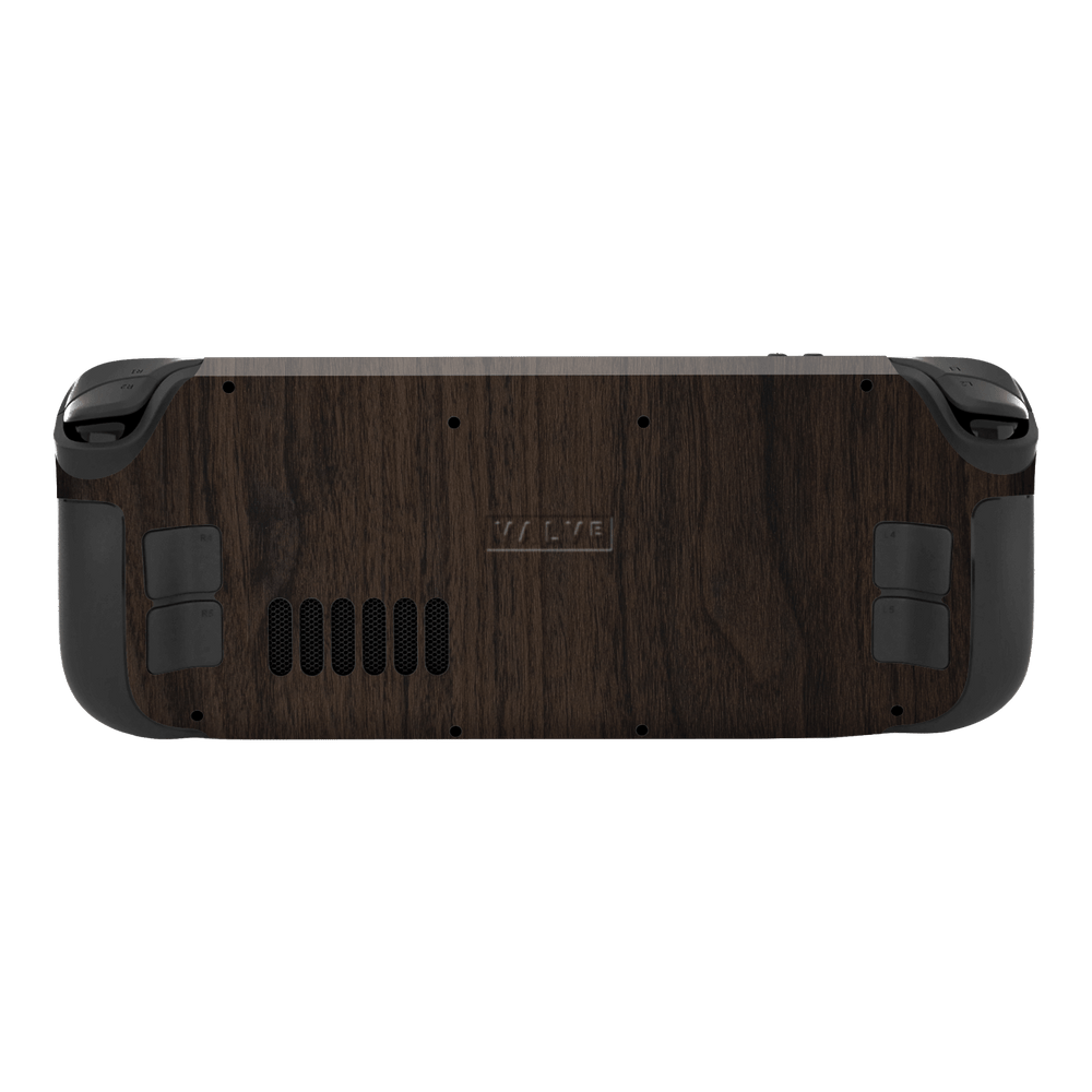 Steam Deck LUXURIA Textured DARK WALNUT Skin