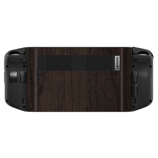 Lenovo Legion Go Premium Wood Wooden Dark Walnut Matte Textured Skin Wrap Sticker Decal Cover Protector by QSKINZ | qskinz.com