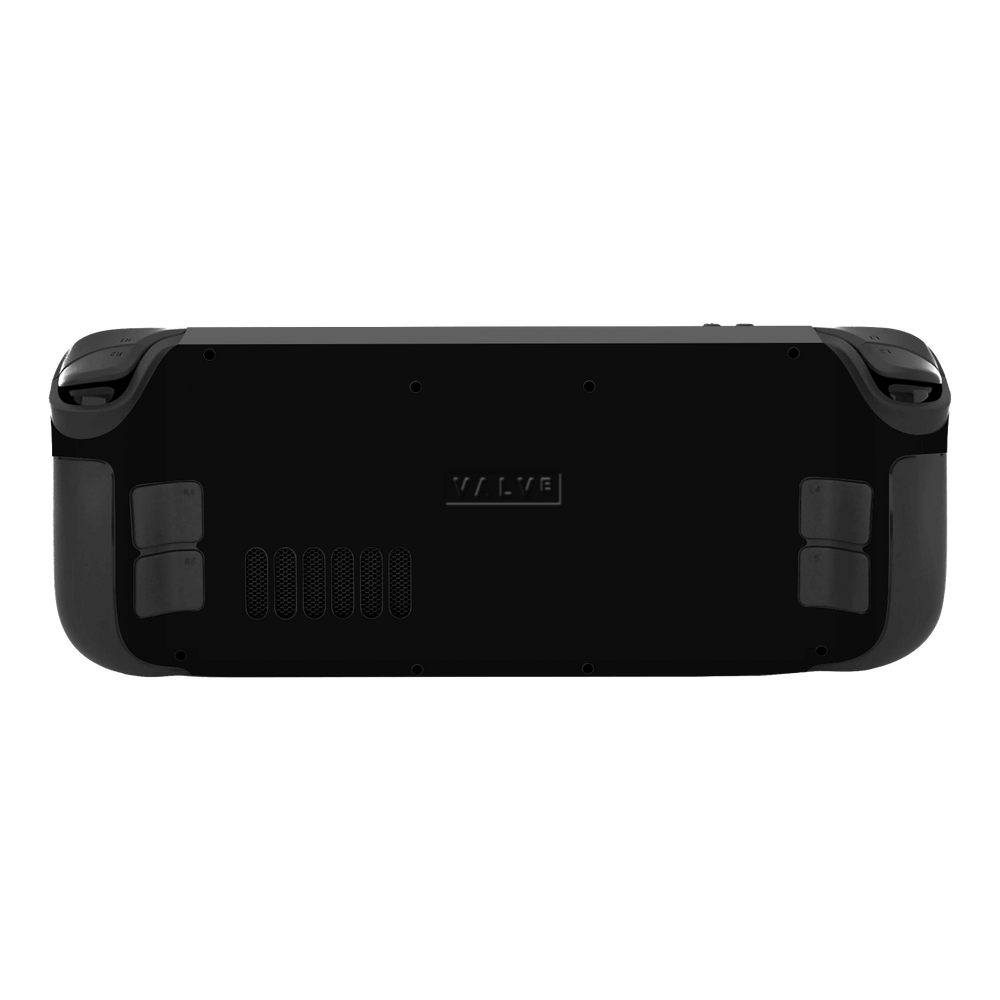 Steam Deck Oled Soft-Touch Matte StealthMatte Phantom Black Skin Wrap Sticker Decal Cover Protector by QSKINZ | qskinz.com