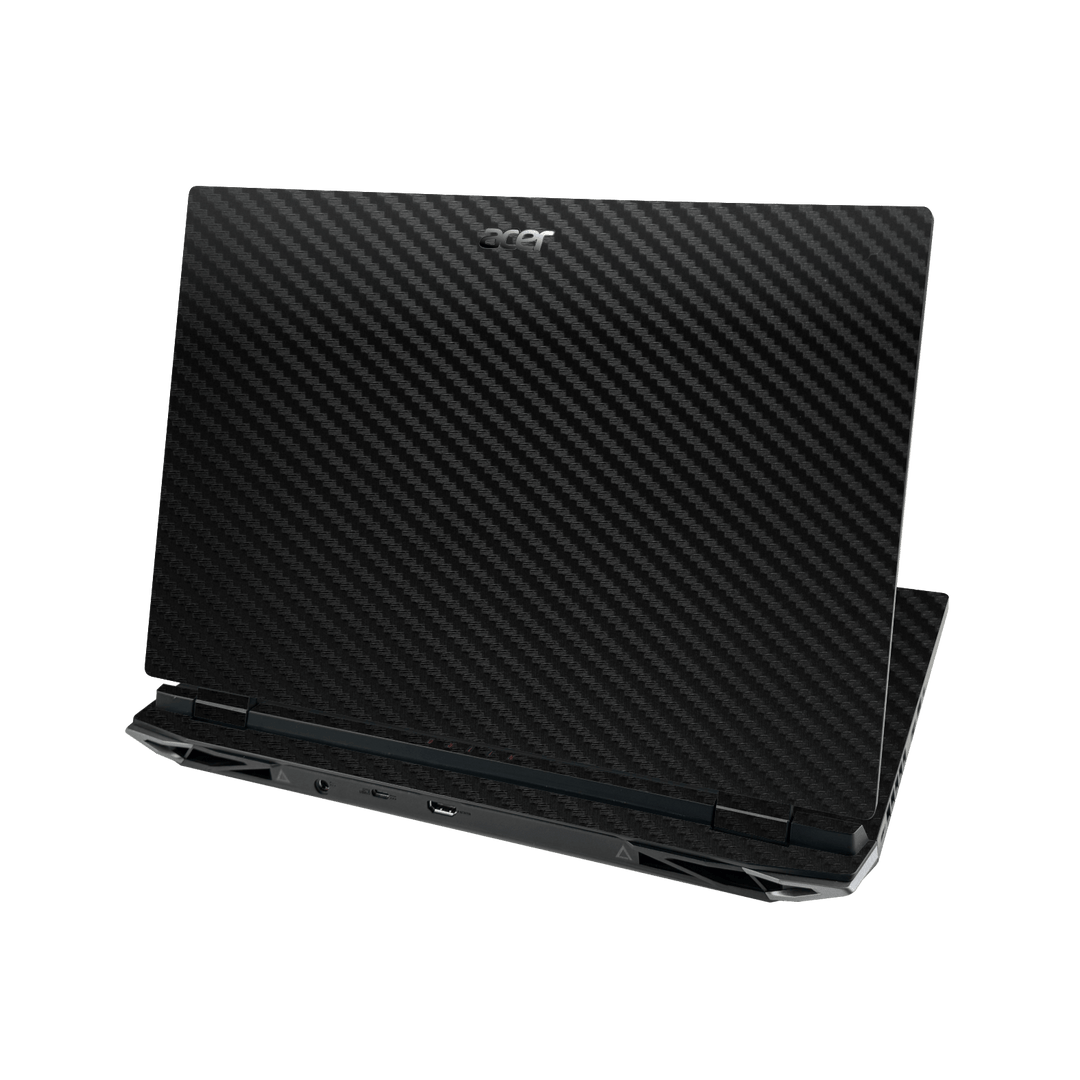 Acer NITRO 5 (17-inch) Black 3D Textured Carbon Fibre Fiber Skin Wrap Sticker Decal Cover Protector by QSKINZ | qskinz.com