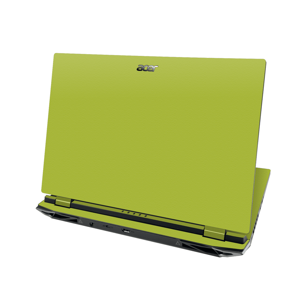 Acer NITRO 5 (17-inch) Luxuria Lime Green Matt 3D Textured Skin Wrap Sticker Decal Cover Protector by QSKINZ | qskinz.com