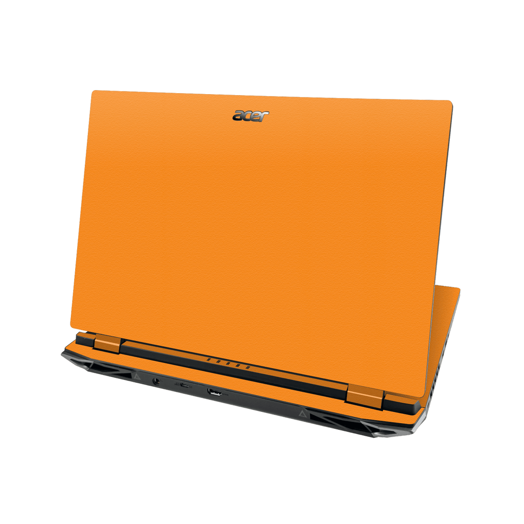 Acer NITRO 5 (17-inch) Luxuria Sunrise Orange Matt 3D Textured Skin Wrap Sticker Decal Cover Protector by QSKINZ | qskinz.com