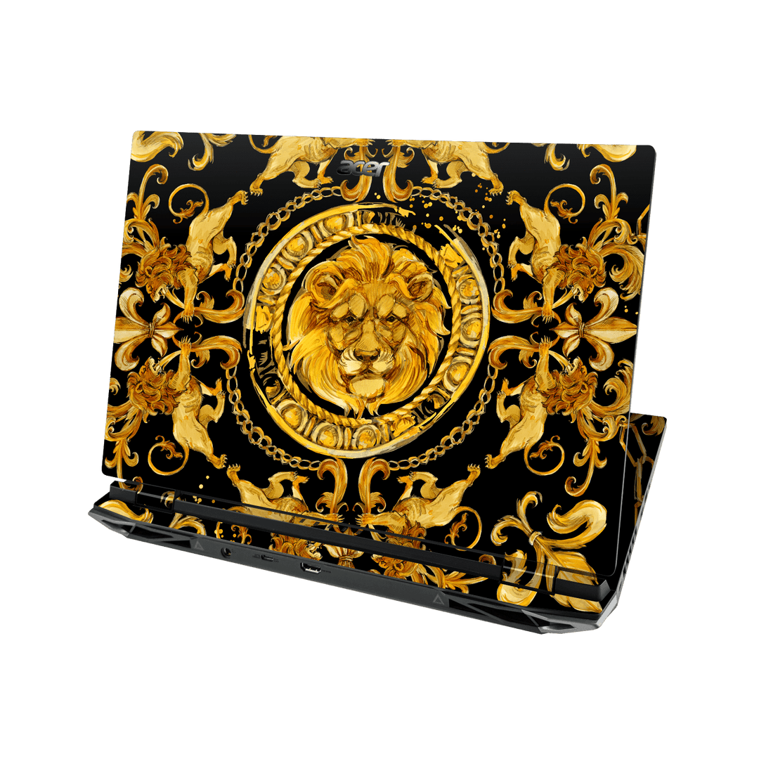 Acer NITRO 5 (17-inch) Print Printed Custom SIGNATURE Baroque Gold Ornaments Skin Wrap Sticker Decal Cover Protector by QSKINZ | qskinz.com