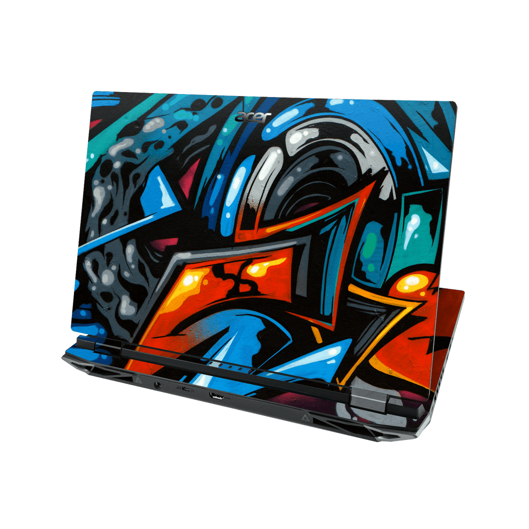 Acer NITRO 5 (17-inch) Print Printed Custom SIGNATURE Street Art Graffiti Skin, Wrap, Decal, Protector, Cover by QSKINZ | qskinz.com