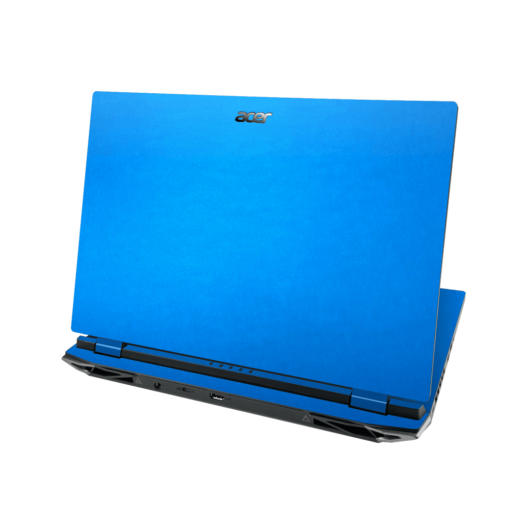 Acer NITRO 5 (17-inch) Satin Blue Metallic Matt Matte Skin Wrap Sticker Decal Cover Protector by QSKINZ | qskinz.com