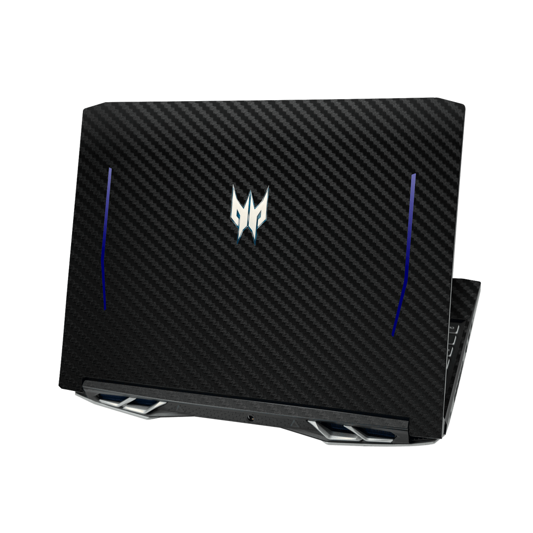 Acer Predator Helios 300 (15.6") Black 3D Textured Carbon Fibre Fiber Skin Wrap Sticker Decal Cover Protector by QSKINZ | qskinz.com