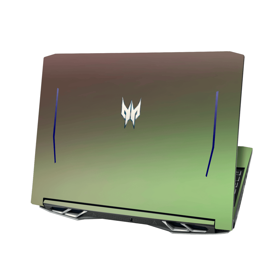 Acer Predator Helios 300 (15.6") Chameleon Avocado Colour-changing Metallic Skin Wrap Sticker Decal Cover Protector by QSKINZ | qskinz.com