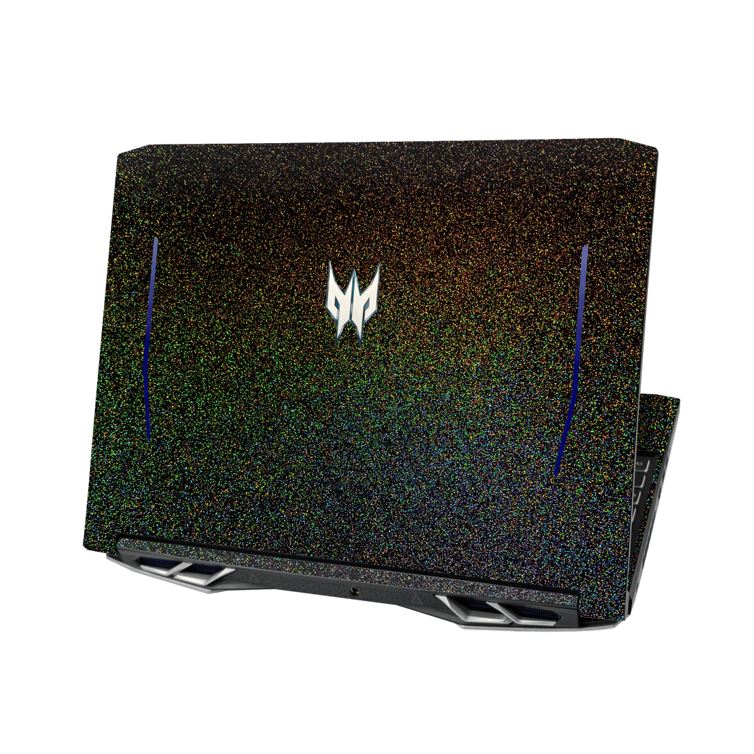 Acer Predator Helios 300 (15.6") GALAXY Galactic Black Milky Way Rainbow Sparkling Metallic Gloss Finish Skin Wrap Sticker Decal Cover Protector by QSKINZ | qskinz.com