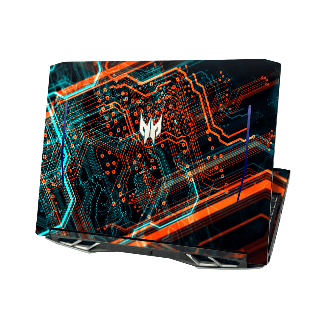 Acer Predator Helios 300 (15.6") Print Printed Custom SIGNATURE NEON PCB Board Skin Wrap Sticker Decal Cover Protector by QSKINZ | qskinz.com