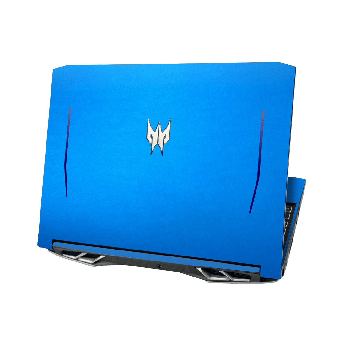 Acer Predator Helios 300 (15.6") Satin Blue Metallic Matt Matte Skin Wrap Sticker Decal Cover Protector by QSKINZ | qskinz.com