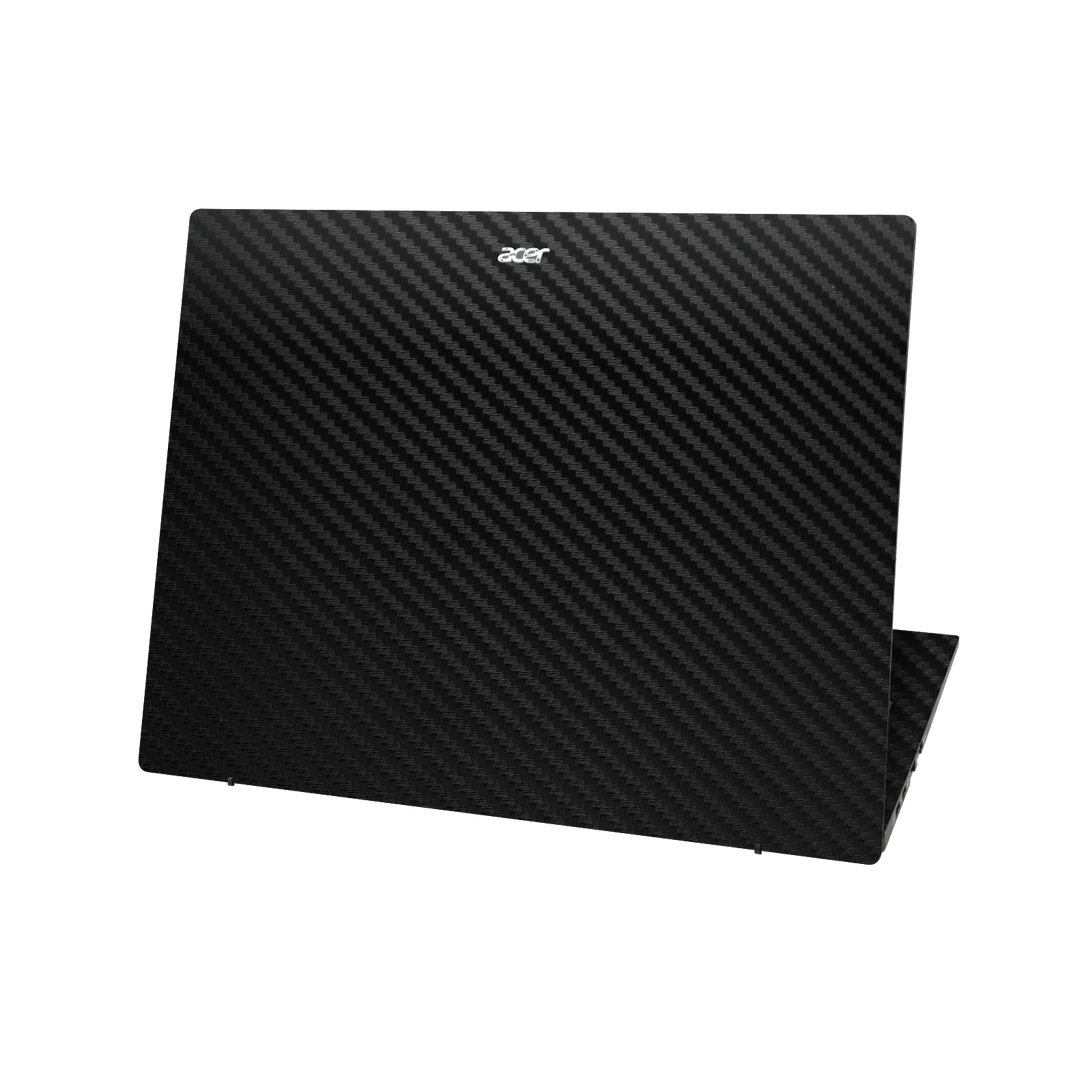 Acer Swift EDGE 16 Black 3D Textured Carbon Fibre Fiber Skin Wrap Sticker Decal Cover Protector by QSKINZ | qskinz.com